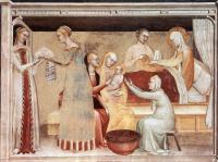 Giovanni da Milano - The Birth of the Virgin
